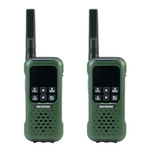 Statie radio portabila PMR PNI Decross DC93, 446MHz, 0.5W, 16CH, Waterproof IP67, set 2 bucati - Img 6