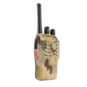 Statie radio portabila PNI PMR R40 Camo, set cu 2 buc, 0.5W, 16 canale programabile, 16 PMR si tonuri 50 CTCSS si 104 DCS, ASQ, TOT, monitor, programabila, acumulatori 1200mAh, incarcatoare si casti i