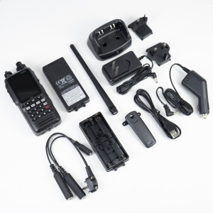 Statie radio portabila VHF Yaesu FTA850L pentru aviatie 118.000–136.992 MHz, 66 canale, 2200 mAh, IPX5 - Img 6