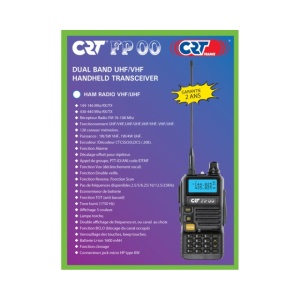 Statie radio VHF/UHF portabila CRT FP00 dual band 136-174 si 400-440 MHz culoare Negru, VOX, 128 canale, Scan, Programabila, Lanterna, FM radio, T.O.T, Repeater - Img 3