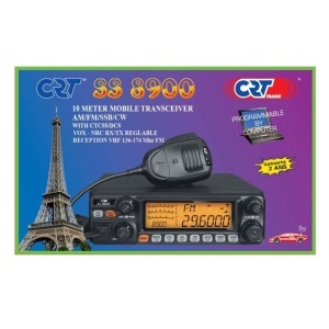 Statie radioamatori CRT SS 8900 AM, FM, LSB, USB, CW 28-29.7Mhz, ASQ, RF Gain, Roger Beep, 12V, programabil - Img 7