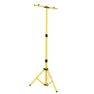 Stativ trepied proiector dublu metalic, inaltime reglabila 62-155cm - Img 3