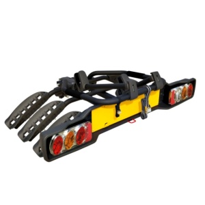 Suport 3 biciclete Peruzzo Siena 668/3N cu prindere pe carligul de remorcare, Negru - Img 3