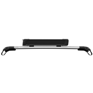 Suport 6 perechi schiuri Thule SnowPack Black 7326 cu prindere pe bare transversale aluminiu cu profil T - Img 4