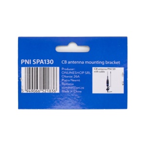 Suport PNI SPA130 pentru montaj antene pe lacrimar sau cant - Img 8