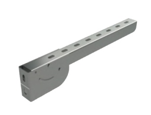 Suport rabatabil parabiciclisti zincat 530mm