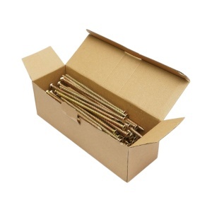 Surub montaj usi-ferestre 7.5x182mm, torx TX30, otel zincat galben 100 buc/cutie - Img 5