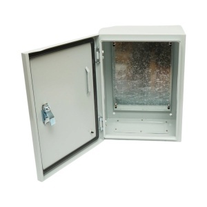 Tablou electric metalic cu contrapanou 400x300x200mm IP65 Longroad - Img 2