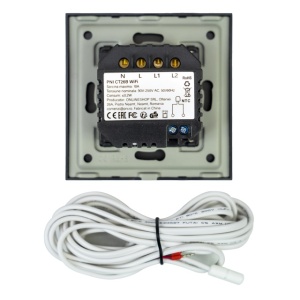 Termostat inteligent PNI CT26B WiFi incalzire in pardoseala electrica sau grup pompare, senzor pardoseala inclus, 10A, montaj incastrat, control din aplicatia Tuya Smart, programare zilnica, mod manua - Img 7