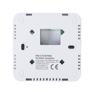 Termostat inteligent PNI CT36 PRO fara fir, WiFi 2.4GHz, control prin Internet APP TuyaSmart, regim iarna-vara, pentru centrale termice - Img 8