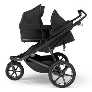 Thule Bassinet - Landou copii 0-6 luni, Mid Blue - Img 6