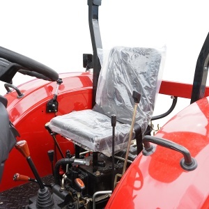 Tractor 35HP 4x4, rosu cu semicabina seria 354 - Img 5