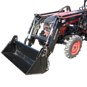 Tractor 35HP 4x4 semicabina cu incarcator frontal KONIG TRAKTOREN 354 - Img 6