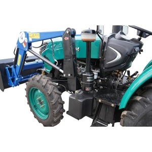 Tractor 60CP 4x4 cu semicabina, incarcator frontal hidraulic, cupa 1400mm KONIG 604 - Img 7