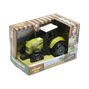 Tractor, jucarie cu lumini led - Img 1