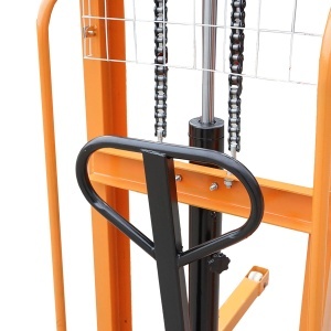 Transpalet manual cu sarcina maxima 500Kg. inaltime maxima 1.6m Breckner Germany - Img 5