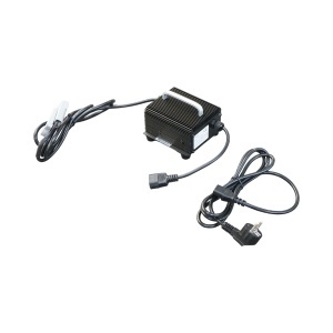 Transpalet semi-electric 500kg cu autoincarcare, baterie Li-ion 12V, 33Ah, inaltime ridicare 1300mm - Img 15