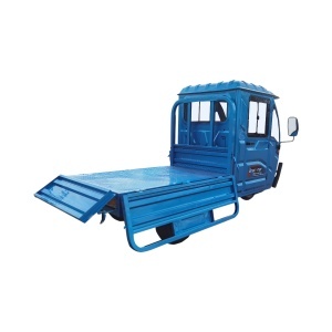 Triciclu electric BRECKNER GERMANY MAX ALBASTRU CU CABINA 2000W 72V 52AH - Img 6
