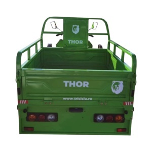 Triciclu electric Thor STAR verde cu CIV 1200W 60V45Ah - Img 8