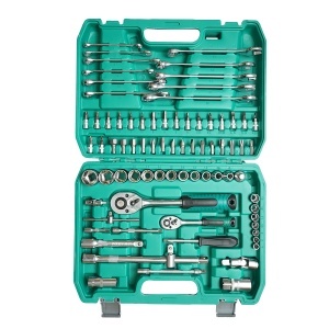 Trusa chei combinate, tubulare, fixe, torx, imbus antrenor cu clichet 78 piese Breckner Germany - Img 3
