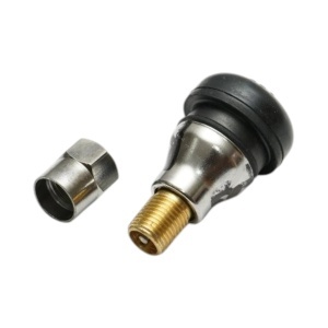 Valva roata auto tubeless 35mm premium EPDM TR412 cromata - Img 2