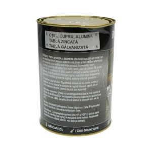 Vopsea email anticoroziva 3 in 1 rosu imperial pentru metal 2kg, direct pe rugina, pe baza de apa Breckner Germany - Img 3