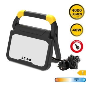 X-BLAST 40W: Proiector LED pentru iluminat de zona, 4000 lumeni, cablu 3 metri - Img 4