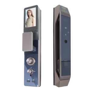 Yala inteligenta PNI SafeHome PTY8825, cod, card, recunoastere faciala, amprenta si Sticky Pad Drapel
