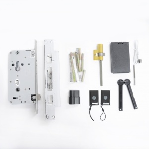 Yala inteligenta PNI SafeHome PTY8825S, cod, card, recunoastere faciala, amprenta, aplicatie Tuya Smart, 30 utilizatori, camera incorporata - Img 7