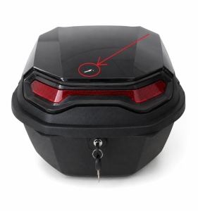 15% reducere Cutie portbagaj 777 (40L) NEAGRA (cu diferite imperfectiuni estetice) - Img 3