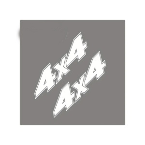 Abtibild 4X4 auto decorativ pentru exterior si interior - Img 2