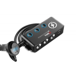 Adaptor 3X priza bricheta+ 4X(QC) USB+ 1X USB-C - Img 2