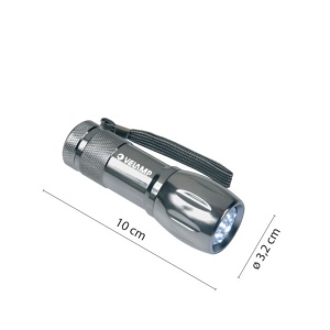 ADVENTURE: Lanterna din aluminiu cu 9 LED-uri si mapa - Img 4