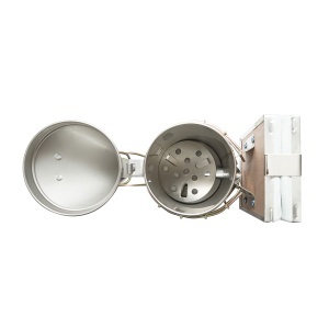Afumator albine din inox cu cilindru scut termic si burduf din piele 160mm - Img 4