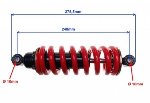 Amortizor atv 150cc (bucsa - bucsa) 248mm - Img 2