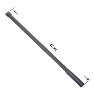 Antena BNC PNI Flex 47 pliabila, 27MHz, 47 cm, pentru PNI Escort HP 82 si PNI Escort HP 62