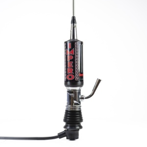 Antena CB LEMM TURBO IMPERO, Black, lungime 200 cm, castig 7dB, 26.5-28Mhz, 2500W, cablu RG58 4m, fabricata in Italia - Img 6