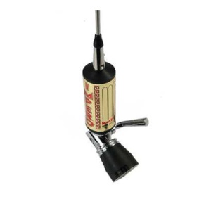 Antena CB LEMM TURBO IMPERO, Gold, lungime 200 cm, castig 7dB, 26.5-28Mhz, 2500W, cablu RG58 4m, fabricata in Italia - Img 2