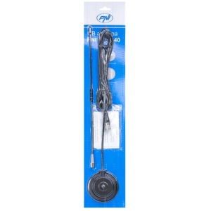 Antena CB PNI Extra 40, cu magnet inclus, lungime 45 cm, 30W, 26-30MHz, SWR 1.0, fibra de sticla - Img 6