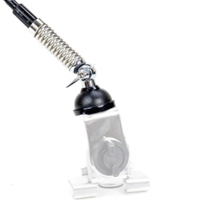 Antena CB PNI S60 cu fluture, lungime spic 59 cm, cu montura, cablu 4 m si mufa PL, fibra de sticla - Img 5