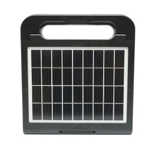 Aparat generator de impulsuri 2 Joule 10km, 220V cu panou solar 5W 9V si baterie 6V 7Ah Breckner Germany - Img 5