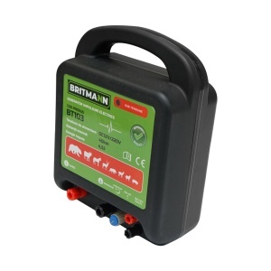 Aparat generator de impulsuri DC 12/220V, 4.5 Joule 40km pentru gard electric BRITMANN - Img 3