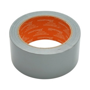Banda adeziva textila Duct Tape argintie 50mm x 20m pentru reparatii HighPower - Img 3