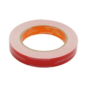 Banda dublu adeziva spuma alba PE 18mm x 5m HighPower - Img 3