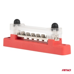 Bara conexiuni baterie M6 12V - 48V 150A AMIO - Img 2