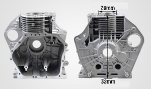 Bloc motor motosapa diesel 178F (piston 78mm) - Img 2
