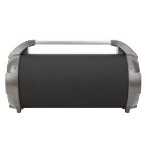 Boxa portabila PNI BoomBox BT240 stereo, 24W, cu Bluetooth, USB, slot card micro SD, radio FM, aux-in 3.5mm, functie karaoke, microfon cu fir, baterie reincarcabila, lumini led RGB, cablu USB si adapt - Img 6