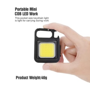 Breloc chei cu lanterna LED COB - Img 2