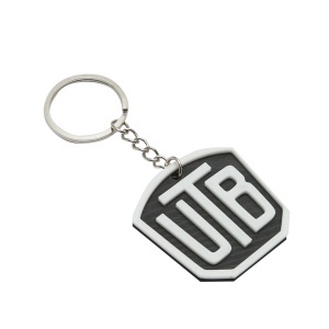 Breloc chei emblema UTB alb - Img 4