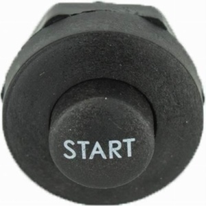 Buton pornire start cu revenire metalic